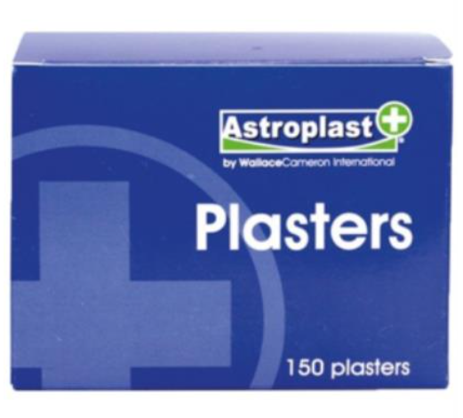 Elite. Detectable Blue Catering Plasters x150sgl