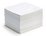 Elite. Poppies White Cocktail Napkins x125sgl