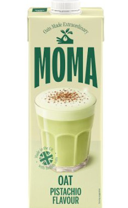 Elite. Moma Oat Pistachio Flavour Drink 6x1ltr