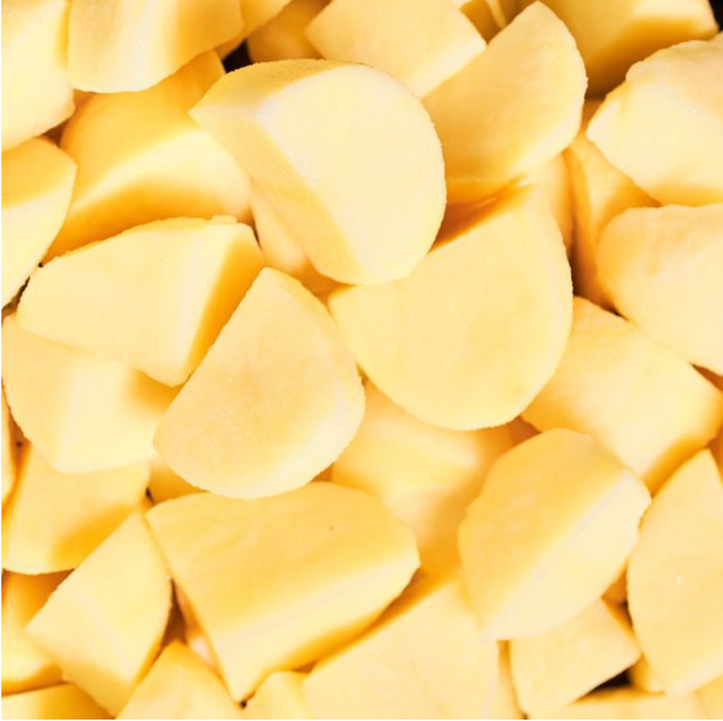 Elite. Prepared Cut Roast  Potatoes 5 Kilo
