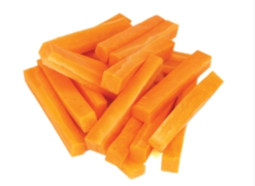 NAT. Prepared Batton Carrots  5 Kilo