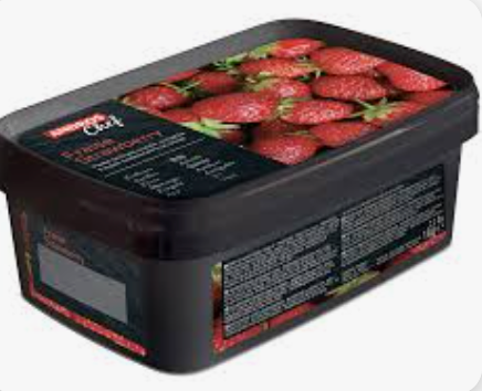 NAT. Andros Strawberry Puree 1 kg