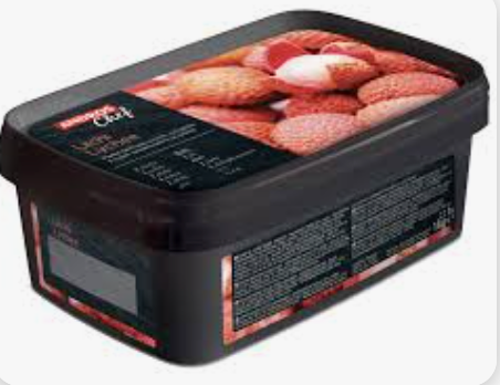NAT. Andros Lychee Puree 1 kg