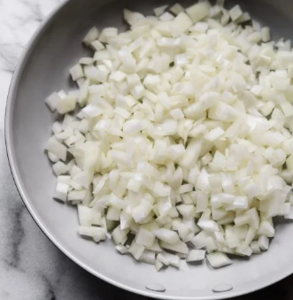 NAT. Prepared Onion Diced 1kg