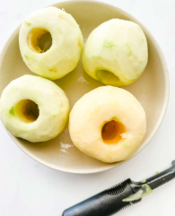 NAT. Prepared Apple Braeburn Peeled and Cored 1kg