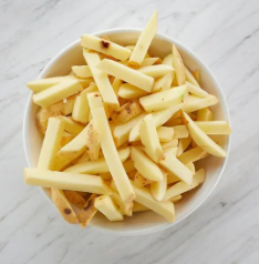 NAT. Prepared Chips 15mm Skin On 1kg