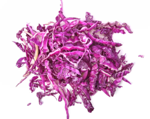 NAT. Prepared Cabbage Red Shredded 1kg