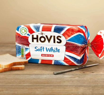 NAT. Hovis Bread Medium White Single