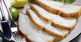DIRECT.  Fz Smoked Halibut Sliced Kilo