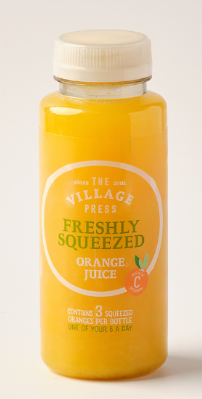 115 AR. Orange Juice Cold Pressed HPP  12x250ml