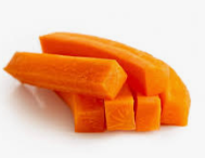 NAT. Prepared Carrot Baton Thick Cut 1kg