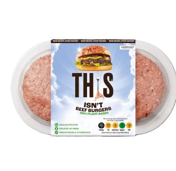 Elite. This isnt Pork Plant Based Burger Vegan Frozen 40x113g