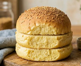 Elite. Fosters Premium Double Sliced Burger Bun Frozen 36x85g