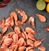 STICK. Fz Prawns cooked shell on, 120-150 Count - 5kg