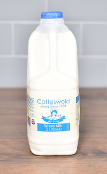 Elite. Cottswolds Milk Full Fat 2ltr