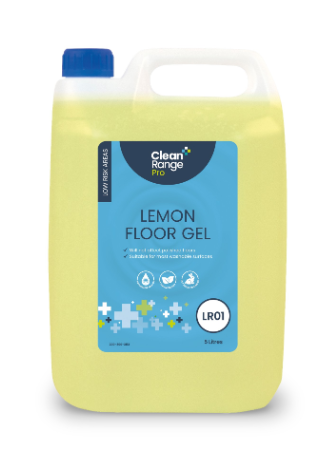 666001 SAV. Lemon Floor Gel Cleaner Clean Range 5ltr