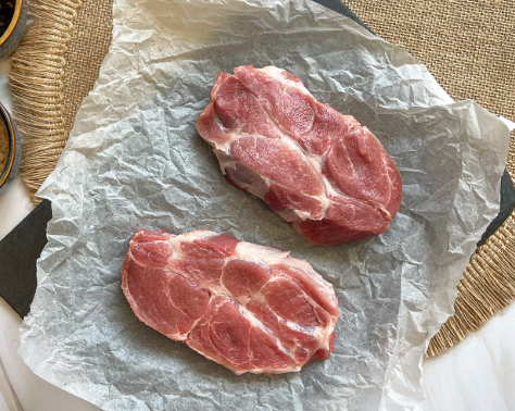WAL. Pork Collar Steak 8oz Each