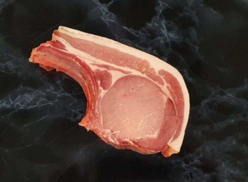 WAL. Pork Chops Bone In  8oz  Each