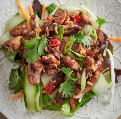 366019 SAV. Frozen Gressingham Shredded Duck 1kg