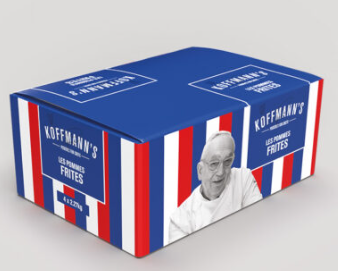 NAT. Koffmans Fries 10mm 4x2.27kg Frozen