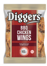 315852 SAV. Frozen Diggers BBQ Chicken Wings 1kg