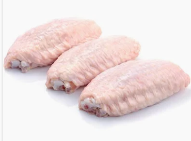 WAL. Chicken Mid 2 Bone Wings Without Tips kilo