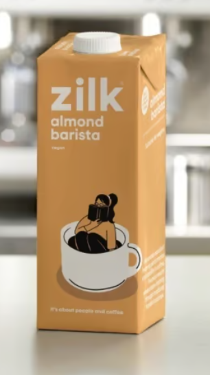 Elite. Zilk Almond Milk 6x1ltr