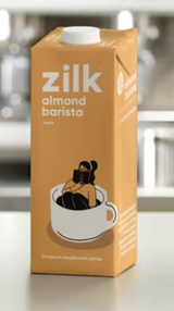 Elite. Zilk Almond Milk 6x1ltr
