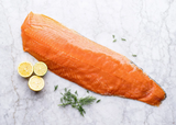 STICK.  Smoked Salmon Side Long Sliced  400G PKT