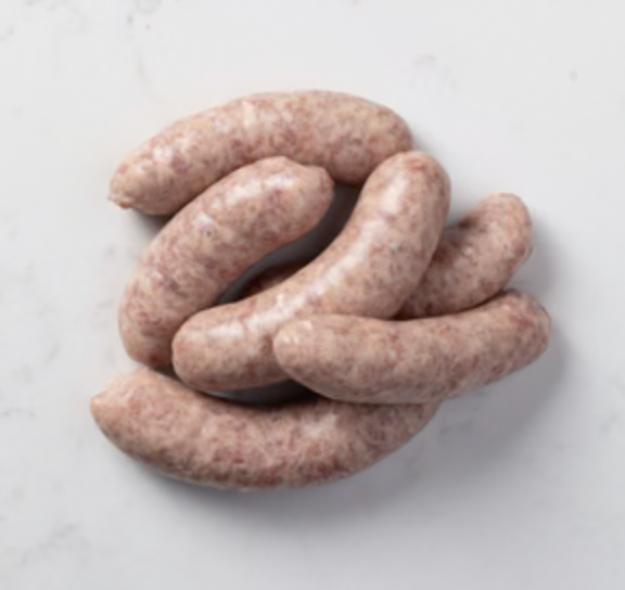 BLAKE. Sausages Pork & Apple 8s x24 Per Pack (1.5kg)