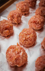 BLAKE. Sausage Ball Meat 3oz each