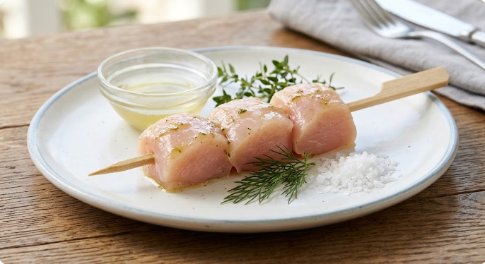 BLAKE. Chicken Skewers 113g (3 Pieces )