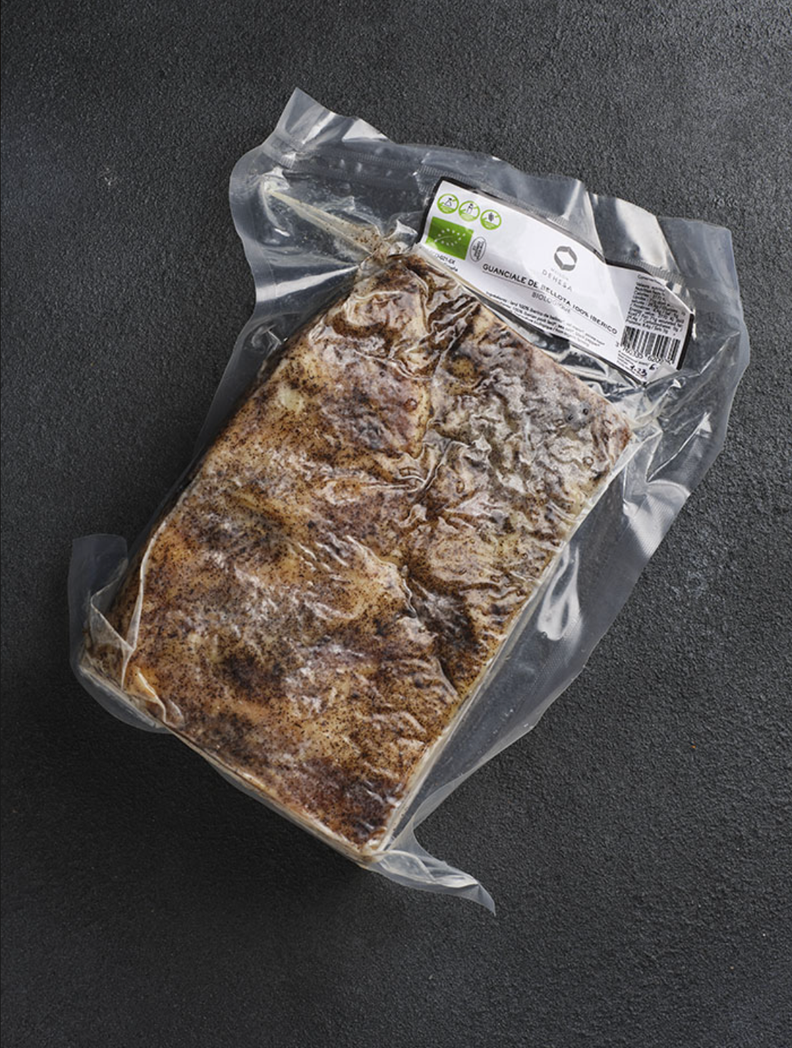 Guanciale de Bellota 100% Iberico Organic (1kg piece) kg Maison Dehesa