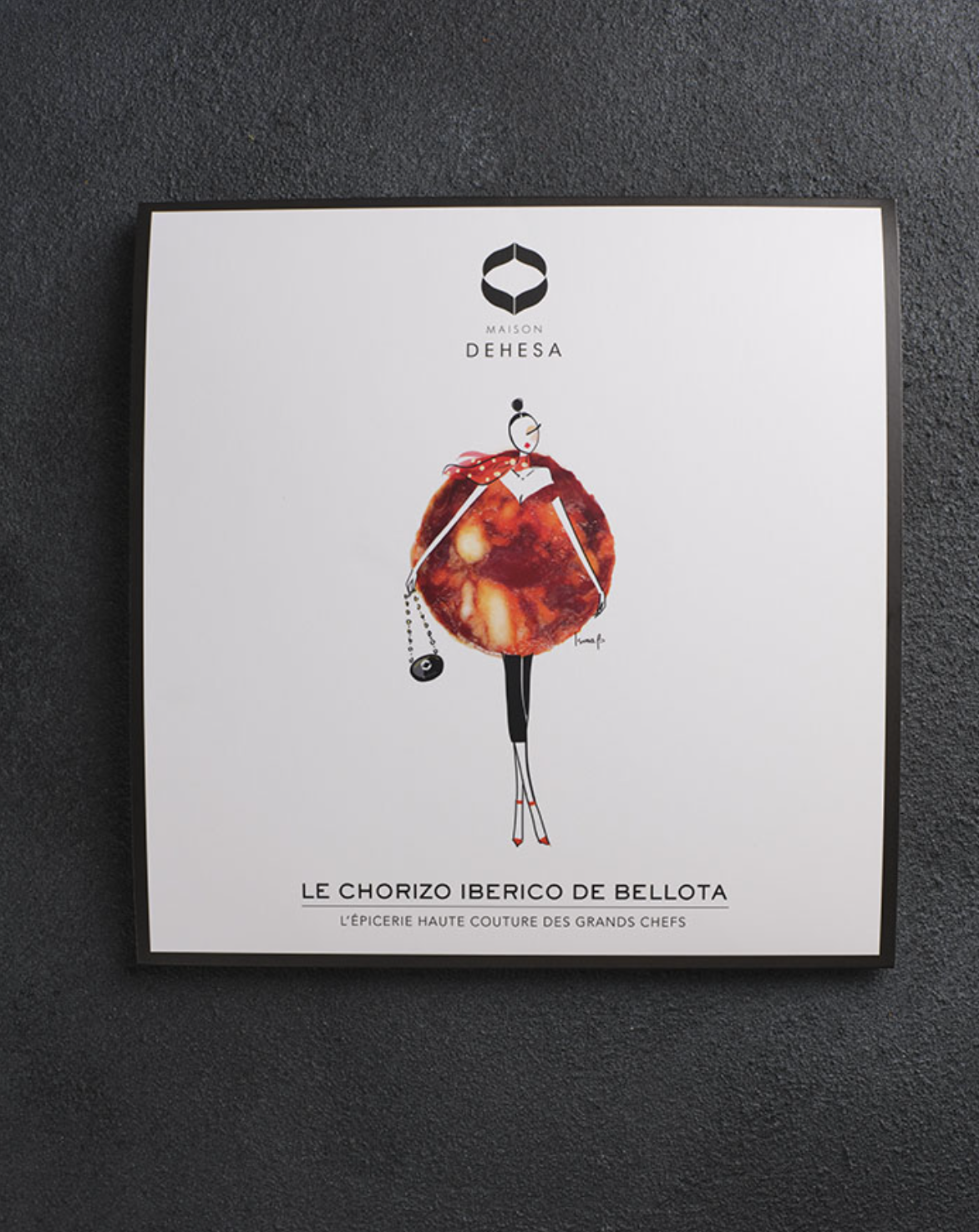 Sliced Chorizo Iberico de Bellota 100gr Maison Dehesa