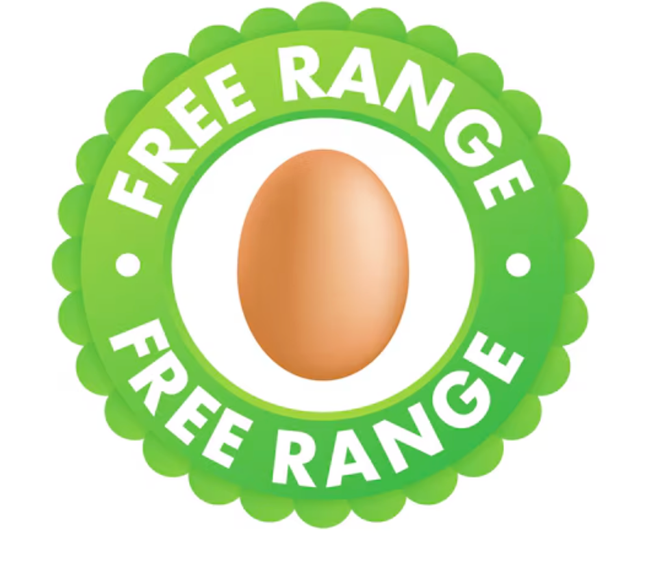 CHAPEL. Eggs Free Range Medium 15 Dozen  (6 Trays)