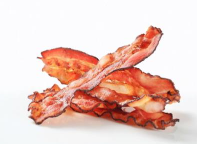 Elite. Grumpy Pig Cooked Sliced Streaky Bacon 1kg