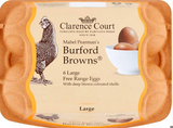 CHAPEL. Eggs Burford Browns x 5 dozen 2 Trays(Clarence Court)