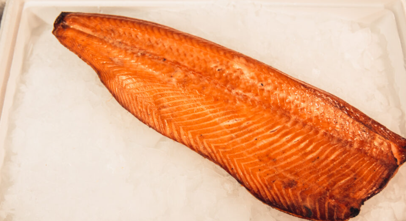 STICK.  Kiln Hot Roast Salmon 800-1500G Sides