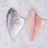 STICK.  Sea Bream Farmed Filleted Pin Boned & Scaled Whole 600-800g Kg