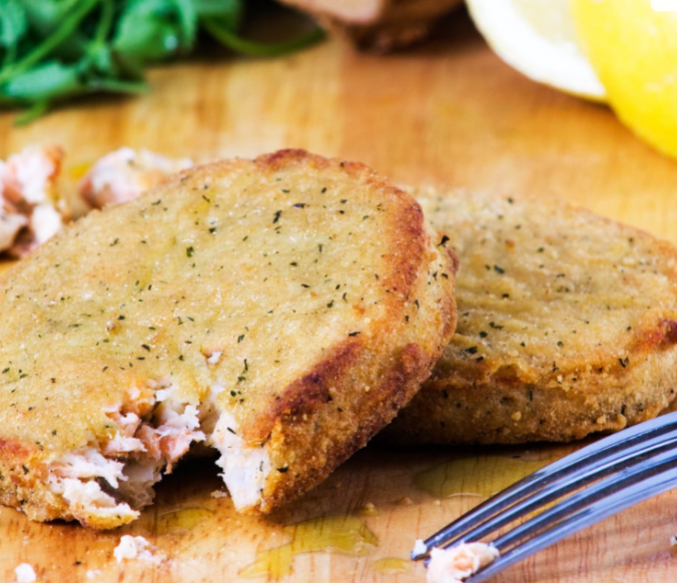 DIRECT. Fz Fishcake Salmon & Dill 24x85g