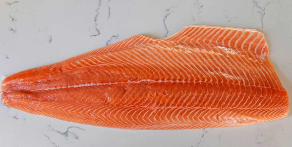 DIRECT.   Salmon Fillet 1.25-1.65kg Skinned & Pin Boned