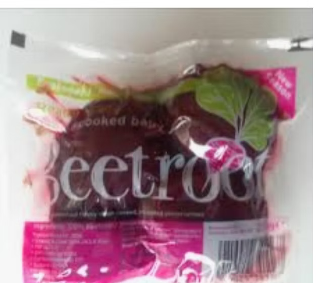 NAT. Beetroot Cooked Pre Packed x18 Pkt Box