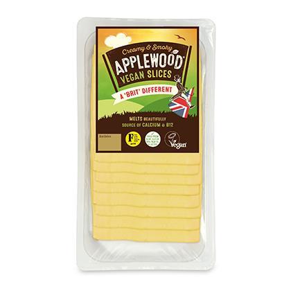 Elite. Applewood Vegan Cheese Style Slices  200g