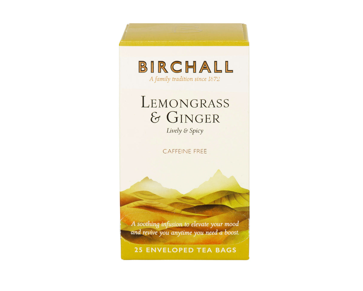 Coffee. Birchall Lemon Grass & Ginger Tea  x25 Envelope