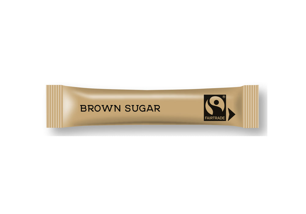 Coffee. Brown Sugar Sticks Fairtrade  x1000