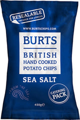 SAV. Burts Sea Salted Crisps 450g (4 Pack)
