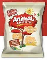 Elite. Golden Wonder Animal Adventures Crisps  36x18.9g