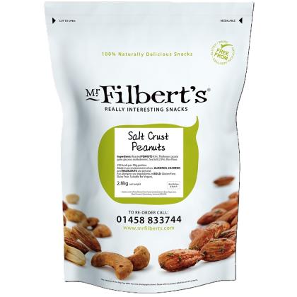 Elite. Mr Filberts Salt Crust Peanuts  6x1.5kg