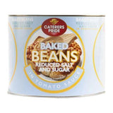 Elite. Baked Beans Reduced Salt & Sugar  6x2.62kg  Caters Pride