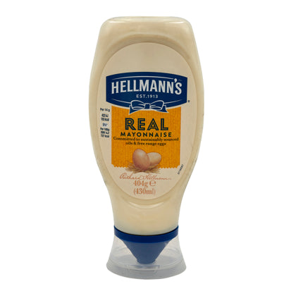 Elite. Hellmans Mayonnaise Squeezy  8x430ml